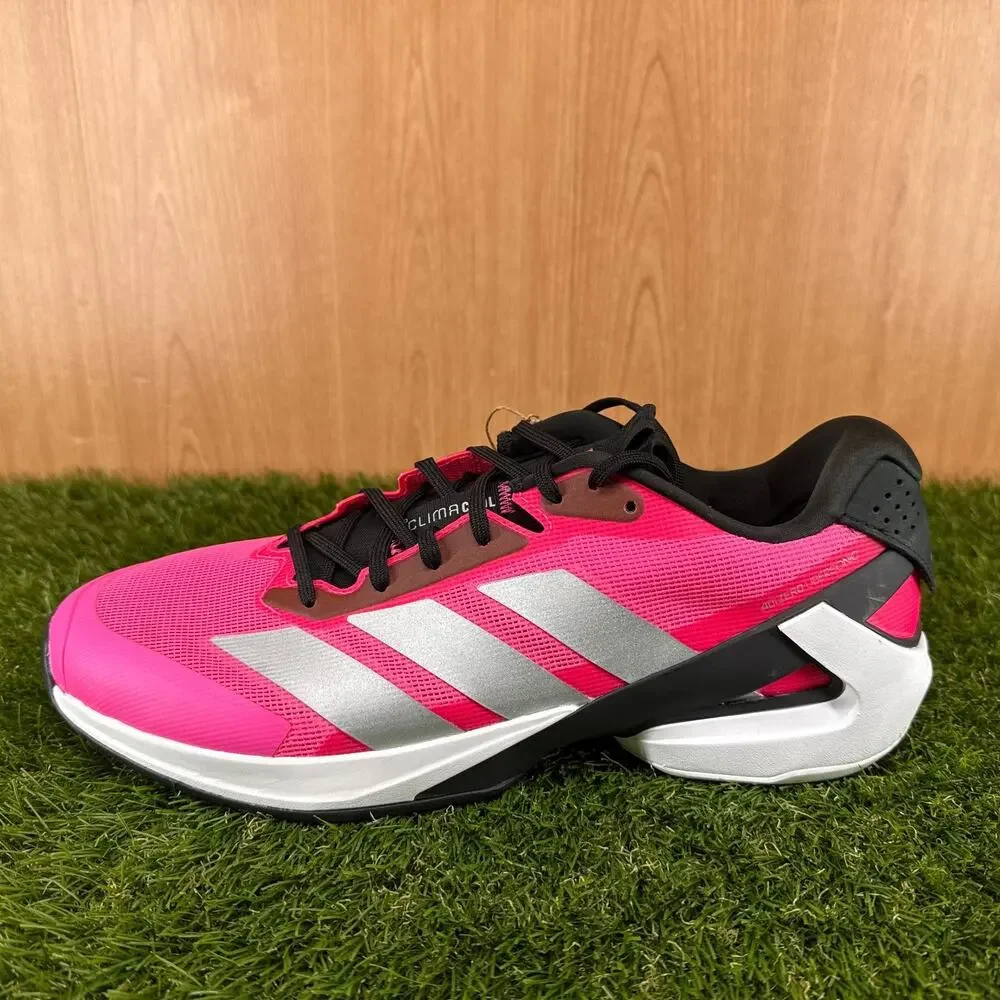 adidas Adizero Ubersonic 5 Lucid Pink Tennis Shoes JQ2901 Men's Size 13